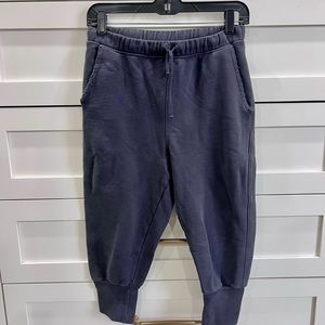 Frank & Eileen tee lab cropped joggers sz Small charcoal